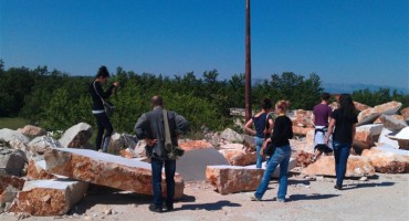 Radionica kiparske kolonije u sklopu 4. Posuških kamendana