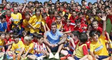 Mario Mandžukić, Atletico Madrid, stadion Vicente Calderon