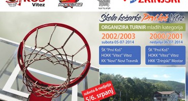 Mladi košarkaši HKK Zrinjski gostuju na košarkaškom turniru 'Plandovo 2014'