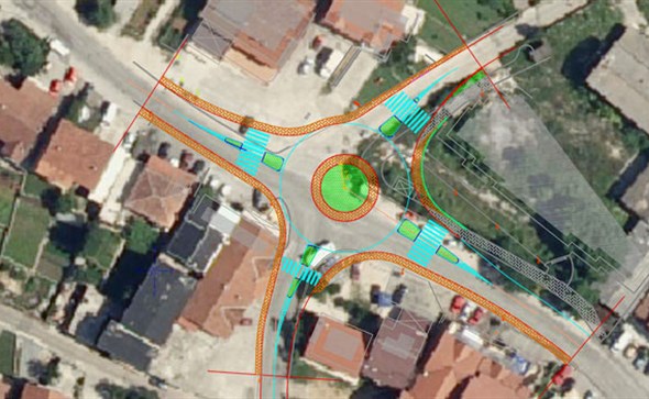 Široki Brijeg, kružni tok