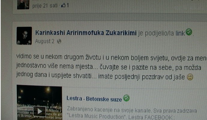 samoubojstvo