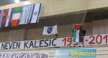 Zbog palestinske zastave incident navijača i policije