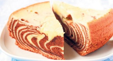 Zebra kolač, recepti, slastica, desert