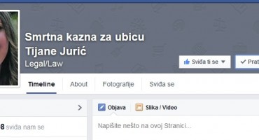 Inicijativa na Facebooku: Smrtnu kaznu za ubojicu Tijane Jurić traži više od 140.000 ljudi!
