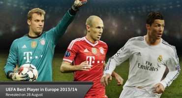 Uefa objavila koja tri igrača kandidiraju za najboljeg u Europi