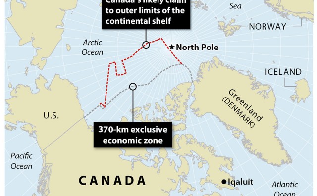 Napetosti na krajnjem sjeveru između Kanade i Rusije
