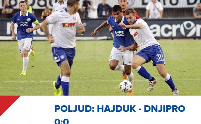 HNK Hajduk, Europska liga, HNK Rijeka