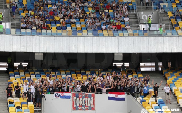 Hajduk, Europska liga, dnjepar