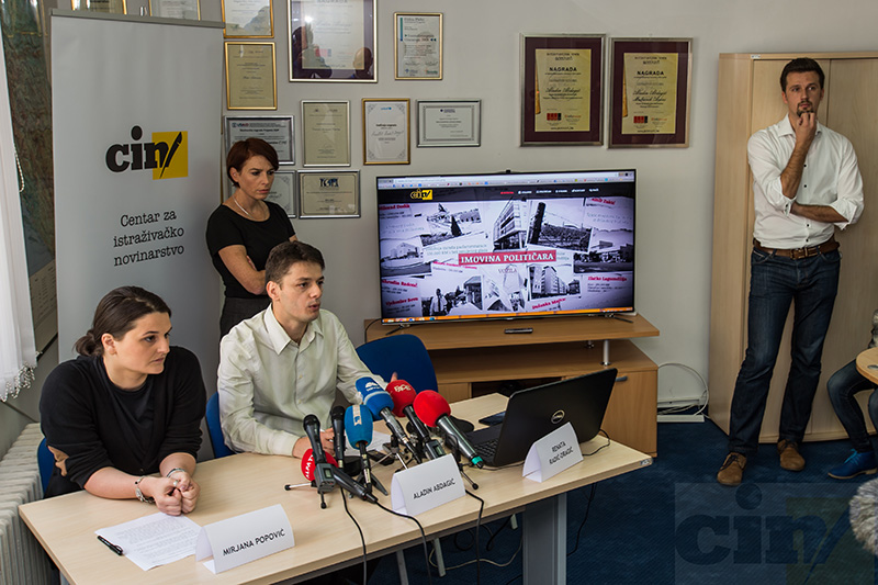 CIN objavio bazu podataka o imovini 160 političara