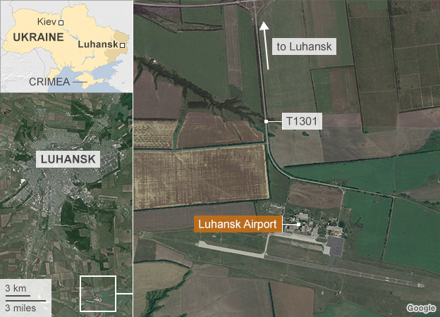 Ukrajinske snage povukle se iz zračne luke Lugansk nakon cjelonoćne borbe