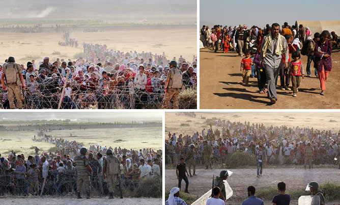Egzodus na sjeveru Sirije: 60,000 sirijskih Kurda u bijegu od islamskih ekstremista