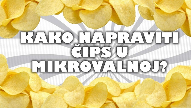 Evo kako napraviti domaći čips u mikrovalnoj pećnici za samo 10 minuta!
