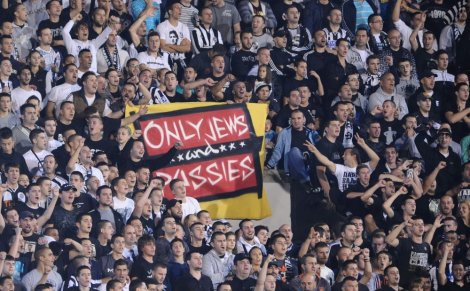 Partizan može očekivati visoku kaznu zbog ovog antisemitskog transparenta