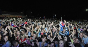 Marin Čilić, Međugorje, fešta, doček, Marin Čilić, Međugorje, doček