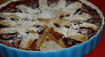 desert, pita sa šljivama, recept, kolač