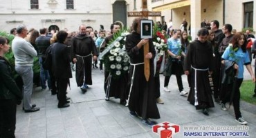 fra Ivica Baketarić, sahrana