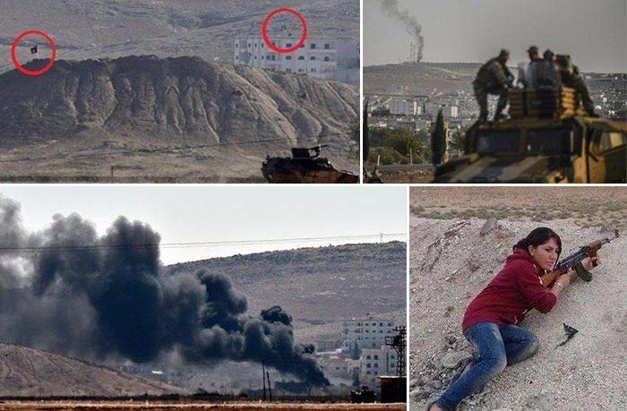 ISIL-ova zastava vijori se na istočnom dijelu grada Kobani
