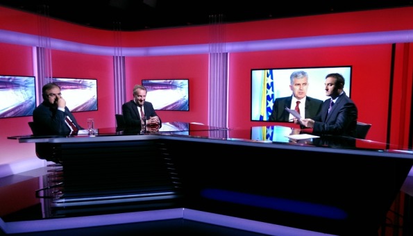 Neformalna sjednica Predsjedništva BiH na N1- Čović, Ivanić i Izetbegović odgovarali i o gay paradi u BiH