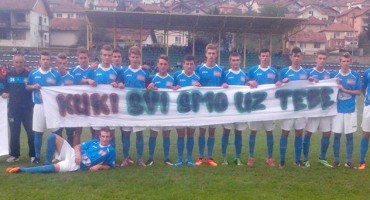 Juniori Goražda pobjedu posvetili teškom ozljeđenom suigraču