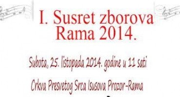 Rama: Na I. Susretu zborova u organizaciji UHAKUD u BiH nastupiti će osam skupina