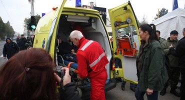  Samospaljivanje pred zgradom Ministarstva