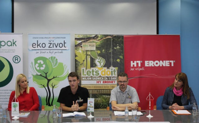 Volonterska akcija „Let's do it - milijun sadnica za 1 dan“ danas predstavljena u Tuzli