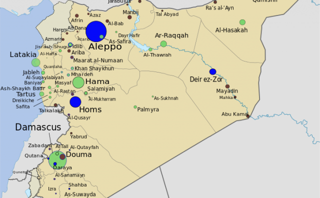 Borbe za južni sirijski grad Deraa 