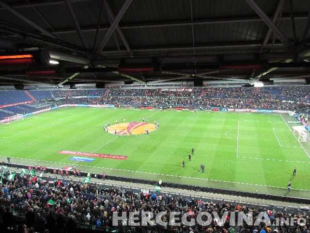 HERCEGOVINA.info u Rotterdamu na utakmici Feyenoord-Rijeka