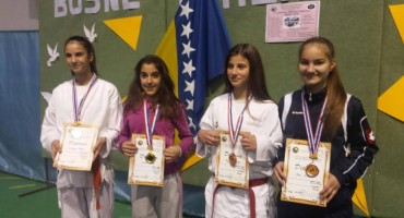12 medalja za Karate klub ‘Zrinjski’ u Konjicu, Stela Brkić zlatna