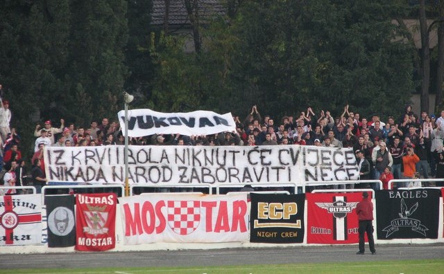 FOTO Ultras Zrinjski: Vukovar i Herceg-Bosna | Vijesti Hercegovina.Info