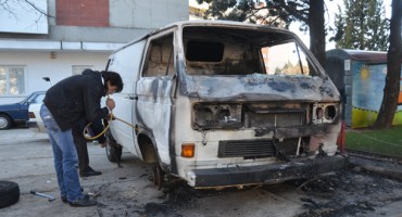 paljevina, zapaljeni kombi, Mostar