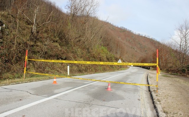 Oprez: Veći odron na dionici Jablanica-Mostar
