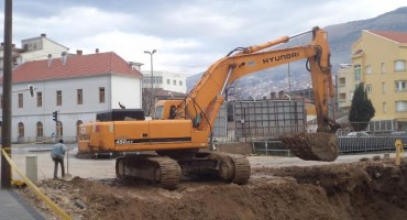 franjevci, Mostar, gradnja