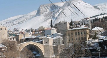 Mostar, snijeg, Katarina Zovko Ištuk