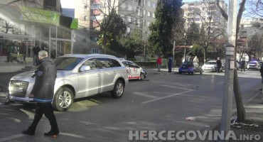 pjesak, udarilo vozilo pješakinju, teška prometna nesreća, prometna nezgoda, Mostar, teža prometna nesreća, teška prometna nesreća