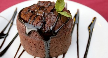 Čokoladni lava souffle, desert, kolač, recept