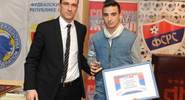 Miloš Aćimović proglašen za najtalentiranijeg nogometaša Republike Srpske 