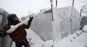 Sirija, snježna oluja Huda, Bliski istok, libanon, izrael