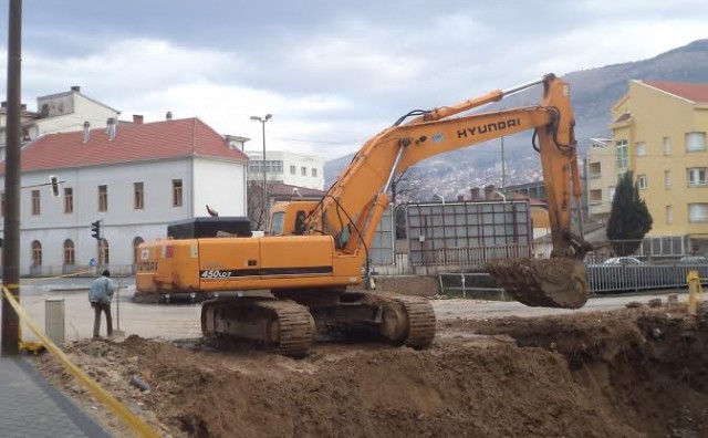 franjevci, Mostar, gradnja