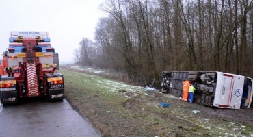 autocesta, autobus, teža prometna nesreća