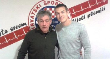 HŠK Zrinjski: Toni Šunjić u posjeti omladinskoj školi