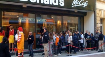 McDonalds Banja Luka otvaranje 2012