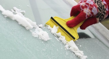 zaleđena stakla, Odleđivanje stakla, trik, zima