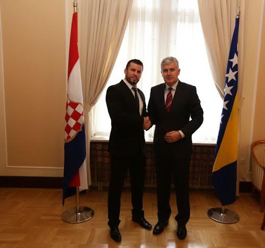 Dr. Dragan Čović razgovarao sa europskim prvakom u boksu po WBO verziji Damirom Beljom