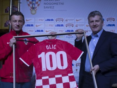 Oliću nagrada HNS-a za 100 nastupa za 'Vatrene'