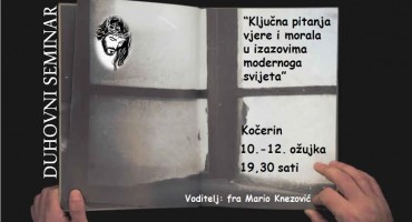 Duhovni seminar na Kočerinu - 05.03.2015