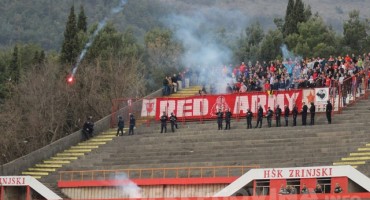 Navijački neredi na Gradskom derbiju HŠK Zrinjski-FK Velež