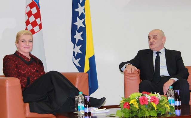 Kolinda Grabar Kitarović, Vjekoslav Bevanda, BIH
