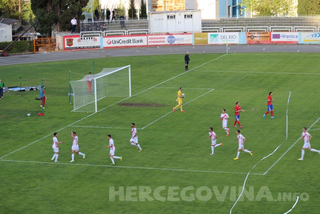 HŠK Zrinjski - FK Borac 2:0 