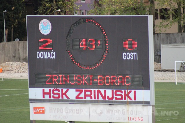 HŠK Zrinjski - FK Borac 2:0 